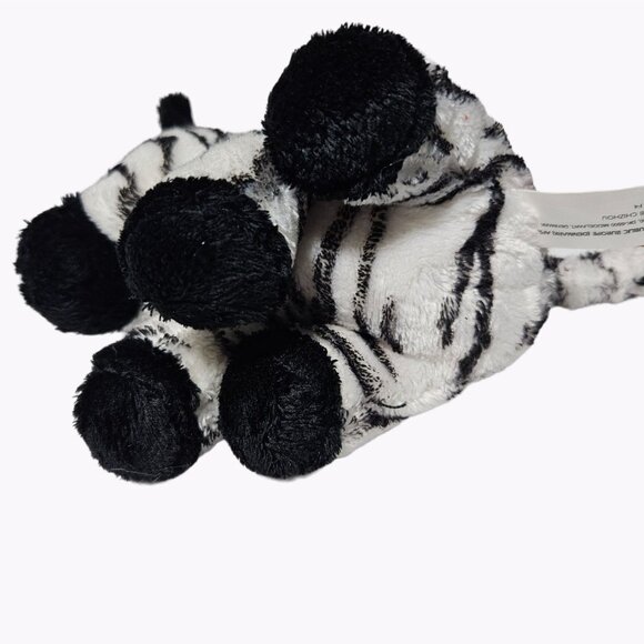 Wild Republic Zebra 5 inch Mini Plush Black White Striped Stuffed Animal Toy - Picture 6 of 8